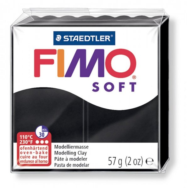 FIMO soft čierna 57g