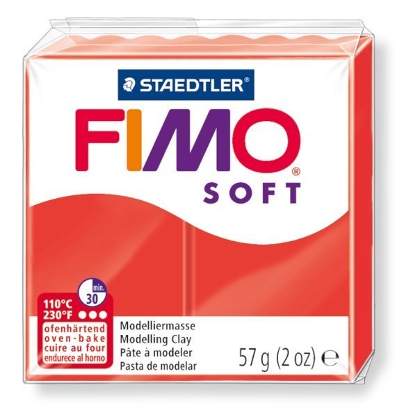 FIMO soft červená 57g