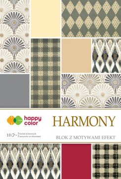 Blok effect HARMONY, 20x29cm, 170-220g/m2, 10 listov, 5 vzorov